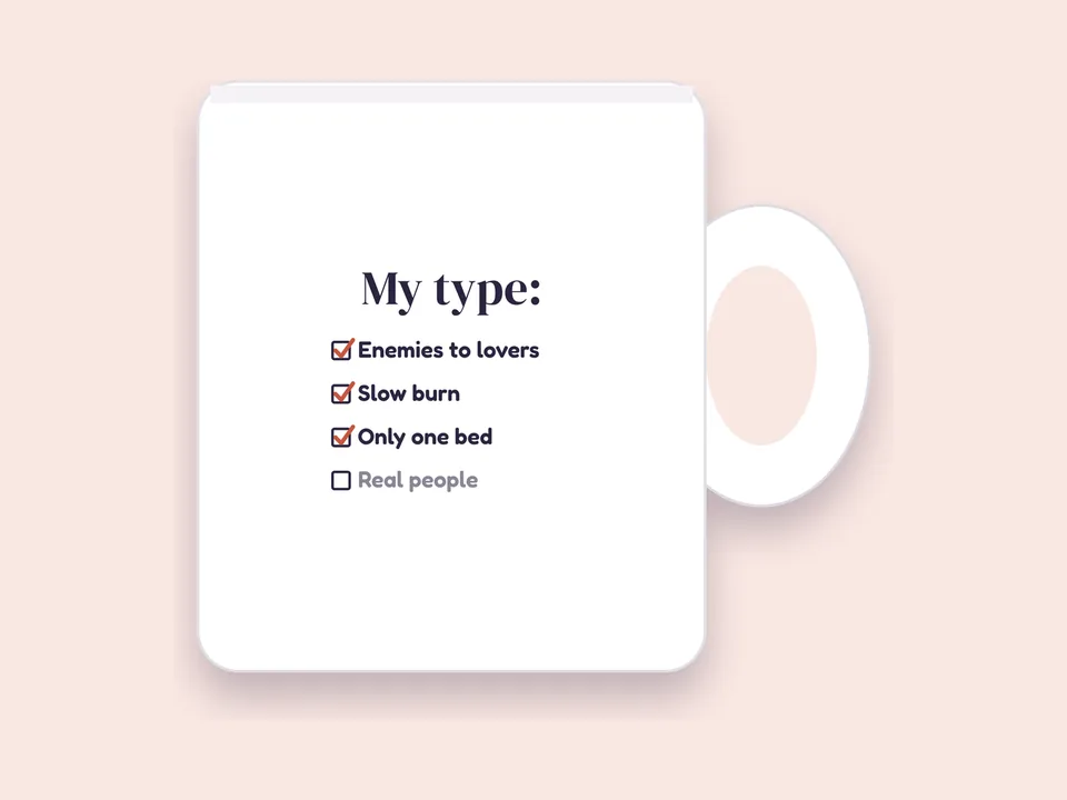 My Type Trope Checklist Mug