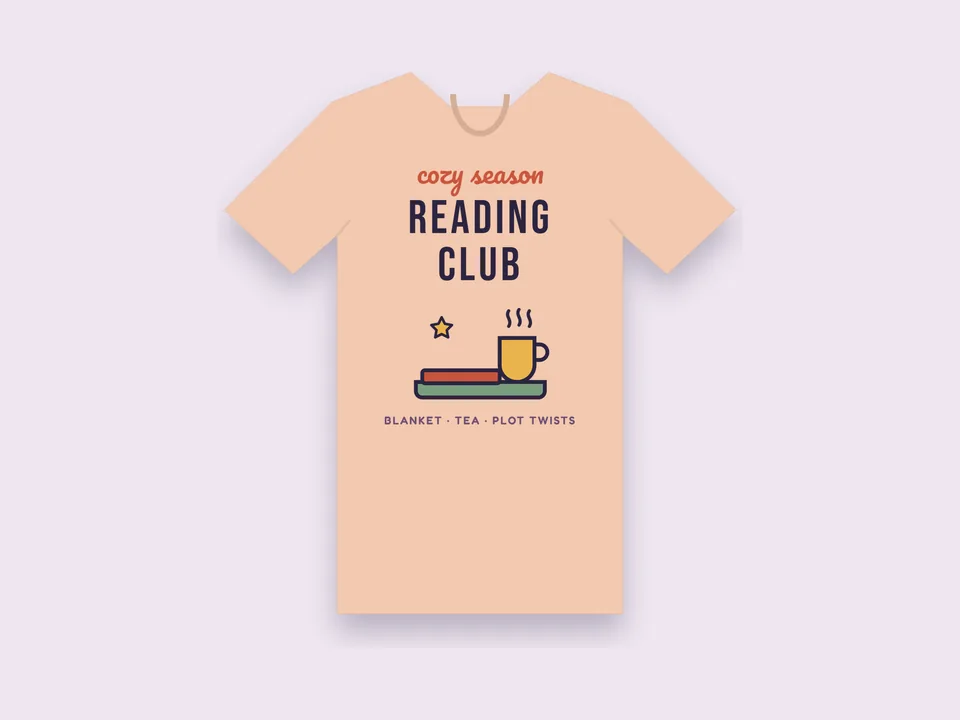 Cozy Season Reading Club Tee
